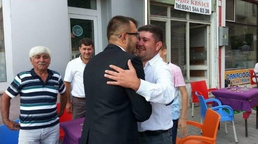 Umurbey Beldesinde Bayramlaşma T&ouml;reni