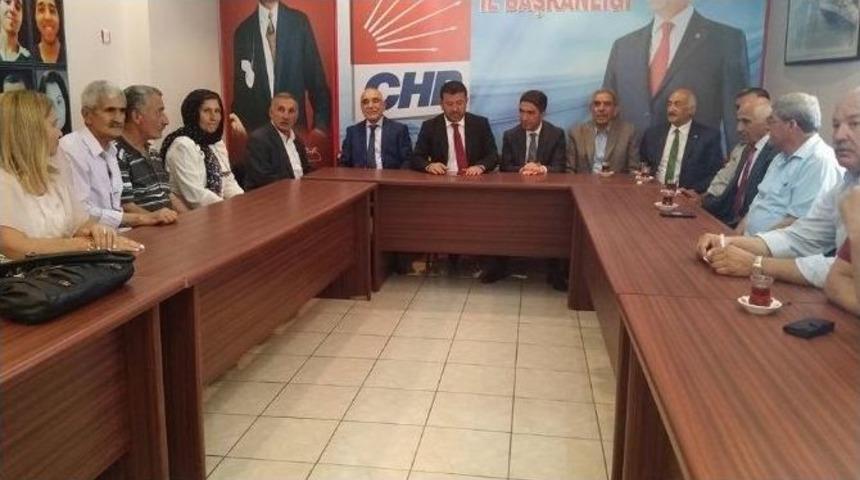 Chp&rsquo;de Bayramlaşma T&ouml;reni Yapıldı