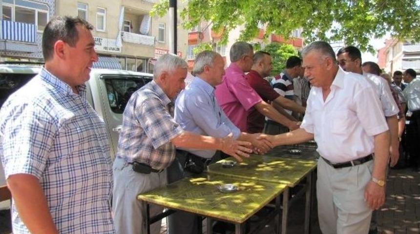 Hisarcıkta Bayramlaşma