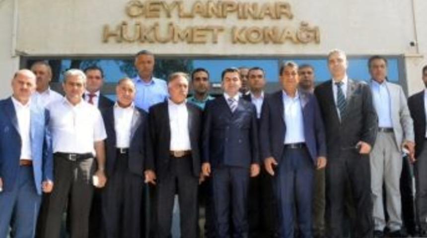 Ceylanpınar&rsquo;da Bayramlaşma