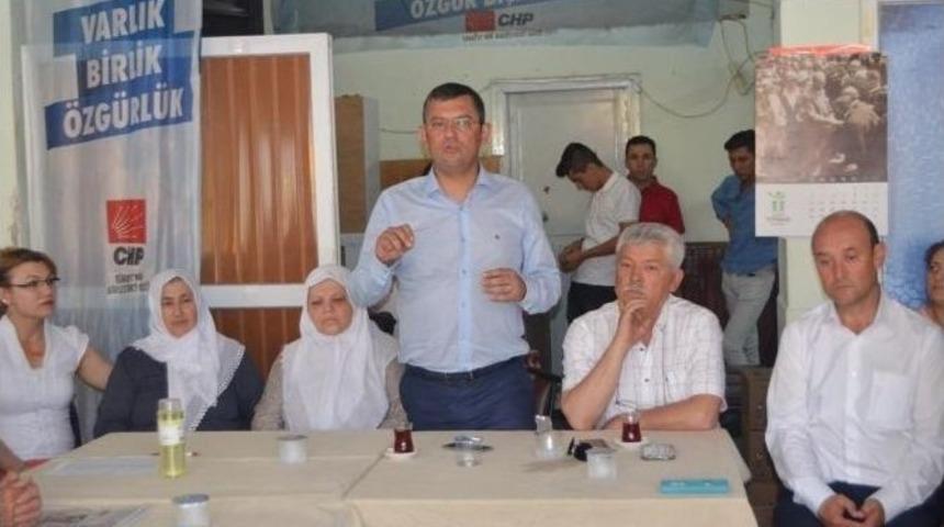 Chp’li Özel: "mülteci Sorunu İnsanlığın Sorunudur"