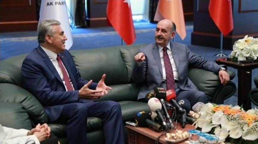 Mhp&rsquo;den Ak Parti&rsquo;ye Bayram Ziyareti