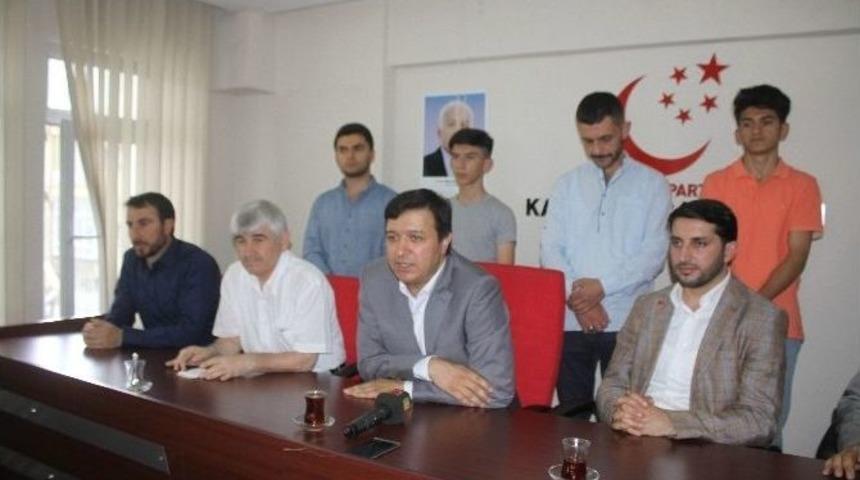 Saadet Partisi İl Başkanı Mahmut Arıkan: