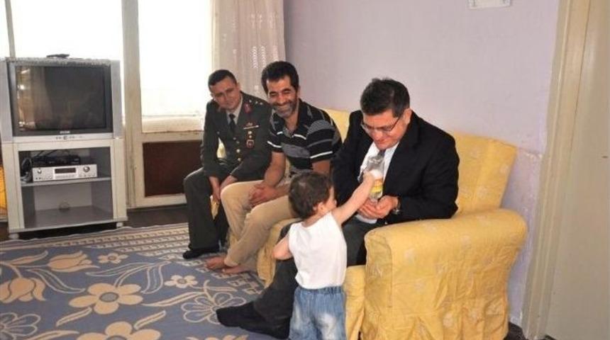 Yenişehir&rsquo;de Şehit Aileleri Ve Gaziler Unutulmadı