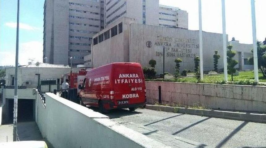 Hastanede Yangın Paniği