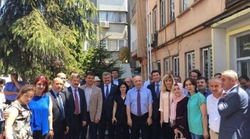 Ak Parti Kurmayları Kozlularla Bayramlaştı