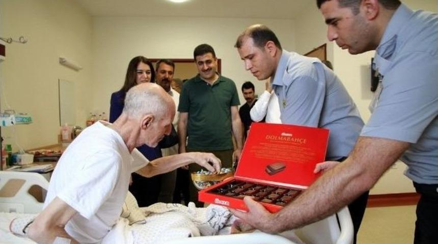 Harran Tıp, Hasta Ve Yakınlarıyla Bayramlaştı