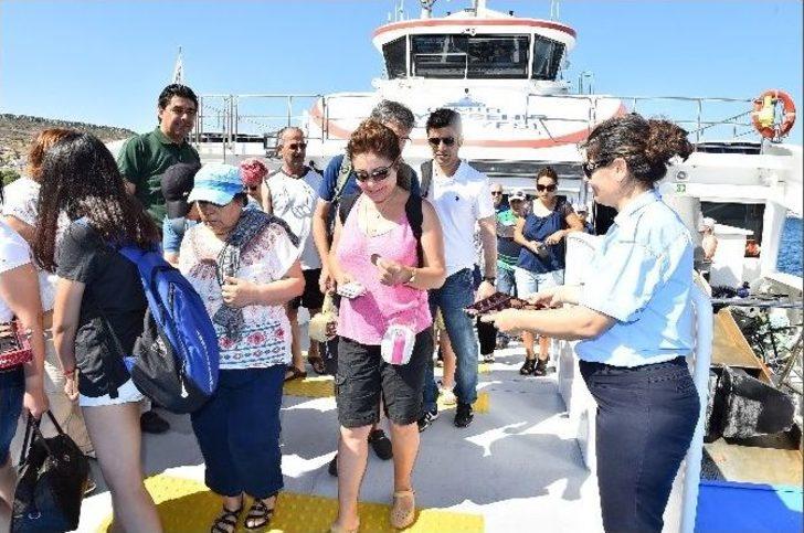 Foça’dan Sonra Mordoğan’a Da Gemi Seferi G2