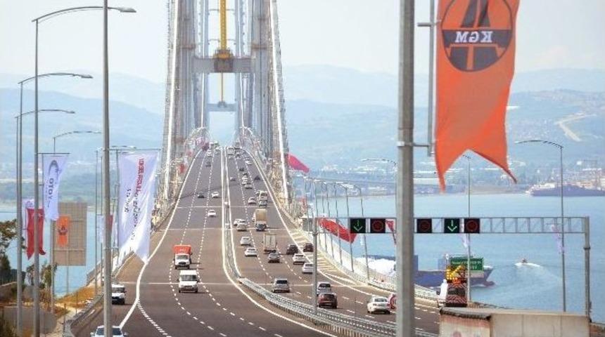 5 G&uuml;nde 435 Bin 115 Ara&ccedil; Osman Gazi K&ouml;pr&uuml;s&uuml;&rsquo;nden Ge&ccedil;ti