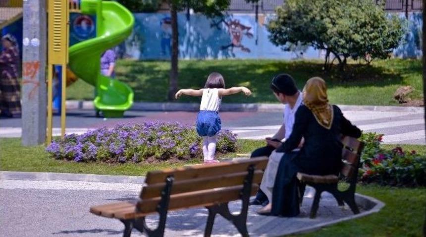 Maltepe&rsquo;nin Parkları &Ccedil;i&ccedil;eklendi