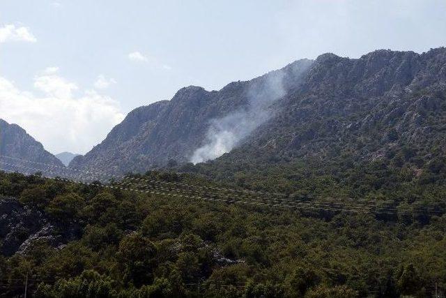 Antalya’da Orman Yangını