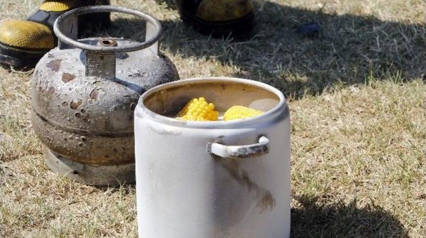 D&uuml;d&uuml;kl&uuml; Tenceredeki S&uuml;t Mısır D&uuml;nyaca &Uuml;nl&uuml; Sahili Birbirine Kattı