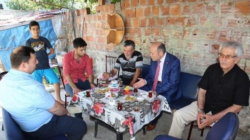 Aile Ve Sosyal Politikalar M&uuml;d&uuml;rl&uuml;ğ&uuml;&rsquo;nden Şehit Ailelerine Ziyaret