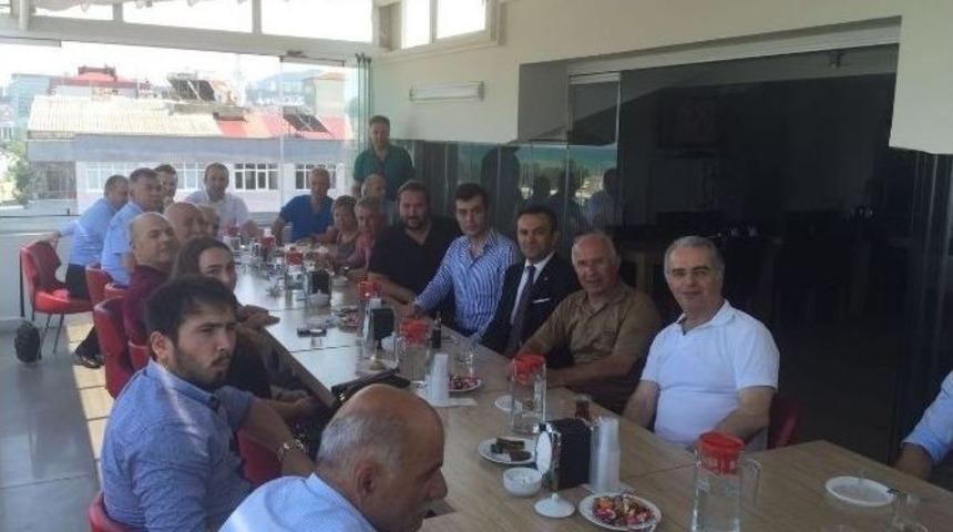 Mmo Samsun Şubesi&rsquo;nde Bayramlaşma