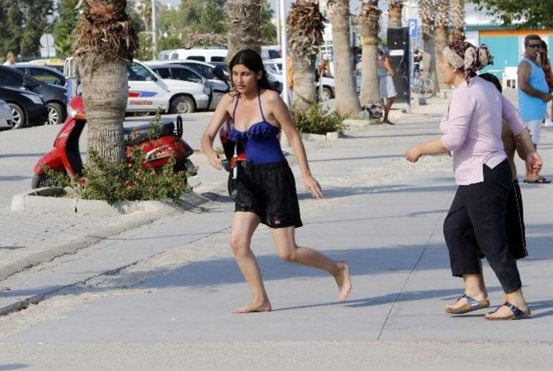 Kayıp Gen&ccedil; Kız, Sinirli Dedesinin Elinden Polise Sığınarak Kurtuldu