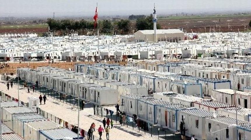 10 İlde Kurulan 26 &Ccedil;adır Ve Konteyner Kentte 256 Bin Suriyeli Barınıyor