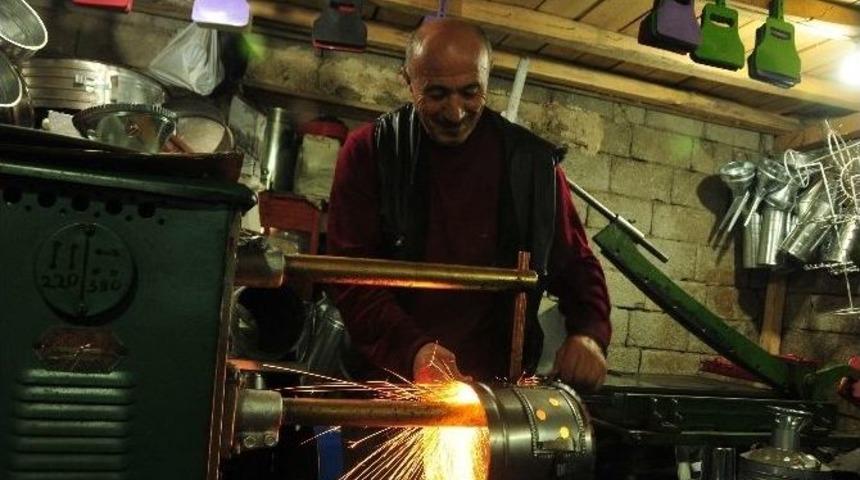 (&ouml;zel Haber) Vanlı Ustadan D&uuml;d&uuml;kl&uuml; Semaver