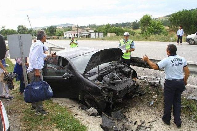 Samsun’da Trafik Kazası: 3 Yaralı