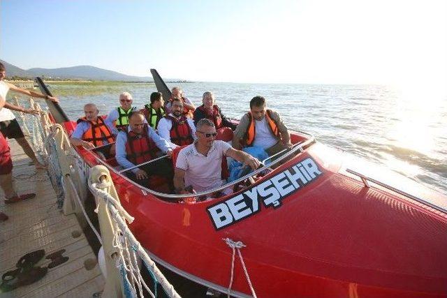 Beyşehir Gölü’nde Jetboat Turları Başladı