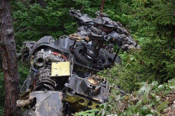 Giresun’da 7 Kişinin Hayatını Kaybettiği Helikopter Kazasının Ardından Enkaz Kaldırma Çalışmaları Tamamlandı G5