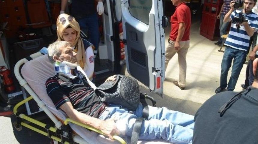 Otomobil 10 Metreden Evin Bah&ccedil;esine U&ccedil;tu: 4 Yaralı