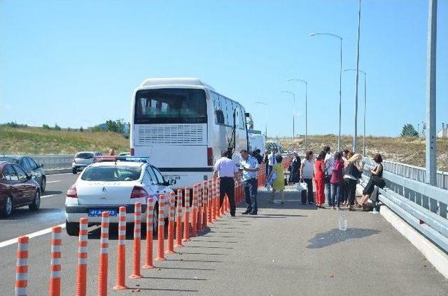 Osmangazi Köprüsü Çıkışında Otobüs Kazası: 9 Yaralı