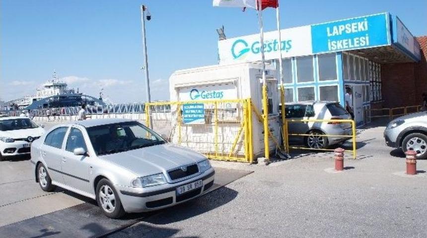 Feribot Seferlerinde Ara&ccedil; Yoğunluğu