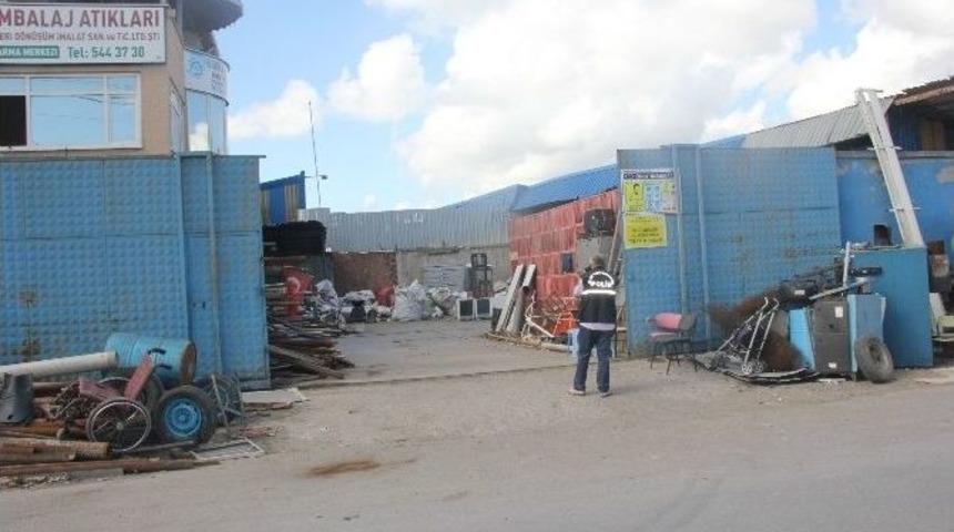 İş Yerinden Bakır Kazan Hırsızlığı