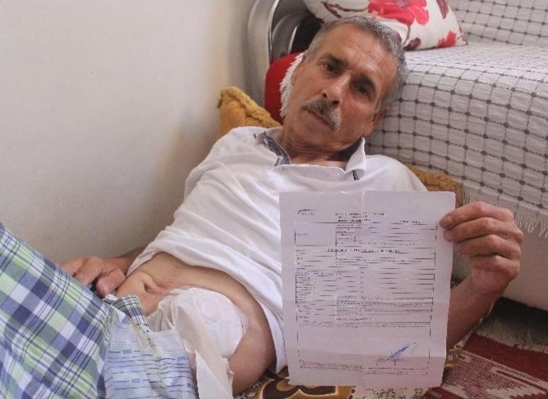 (&ouml;zel Haber) Kanser Hastası 4 &Ccedil;ocuk Babasına Fazla Maaş Borcu Şoku