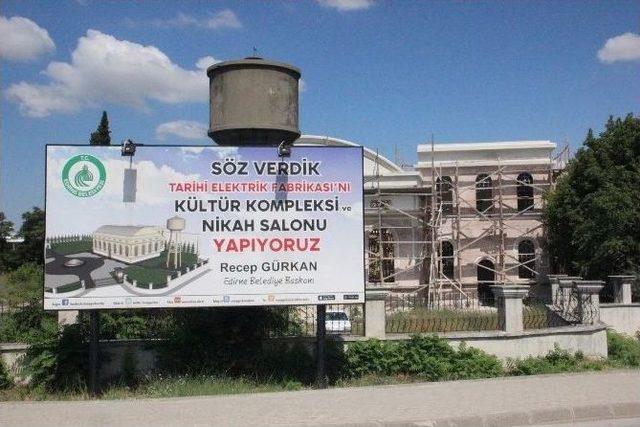 Tarihi Elektrik Fabrikası Restorasyon Projesi Devam Ediyor 1