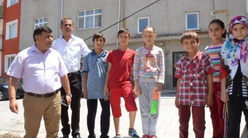 Emet Belediyesi&rsquo;nden Kaynarca Mahallesi&rsquo;ne Park