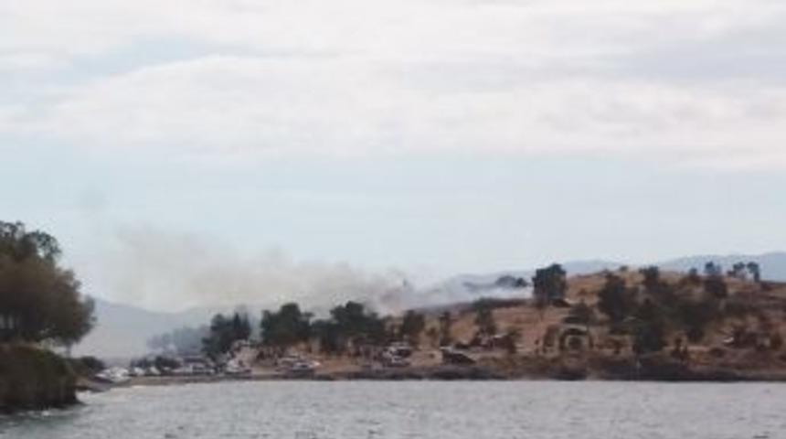 &Ccedil;ay Demlerken Yangın &Ccedil;ıkardılar