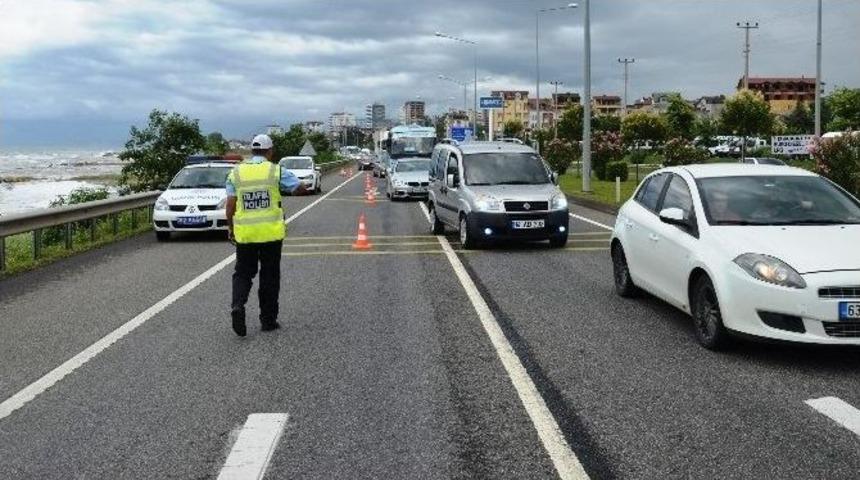 Fatsa&rsquo;da Trafik Yoğunluğu