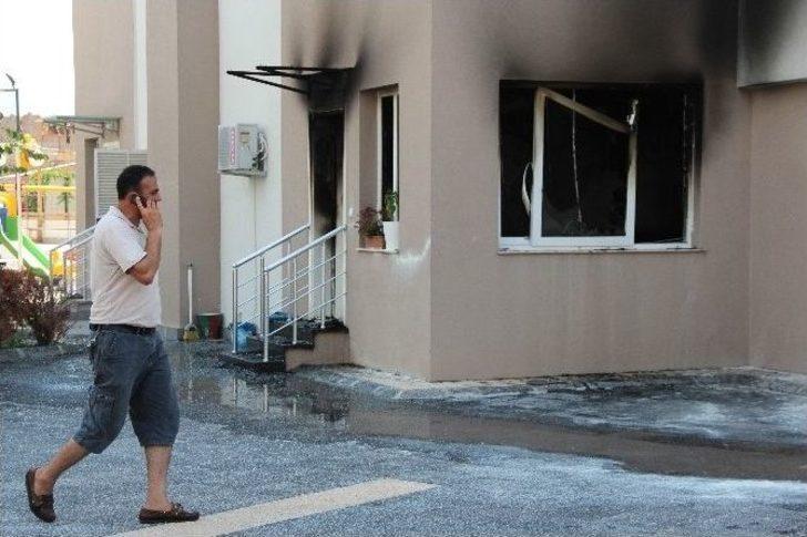 Yönetici İle Tartışan Kapıcı Oturduğu Evi Yaktı G1