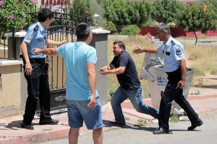 Yönetici İle Tartışan Kapıcı Oturduğu Evi Yaktı G5