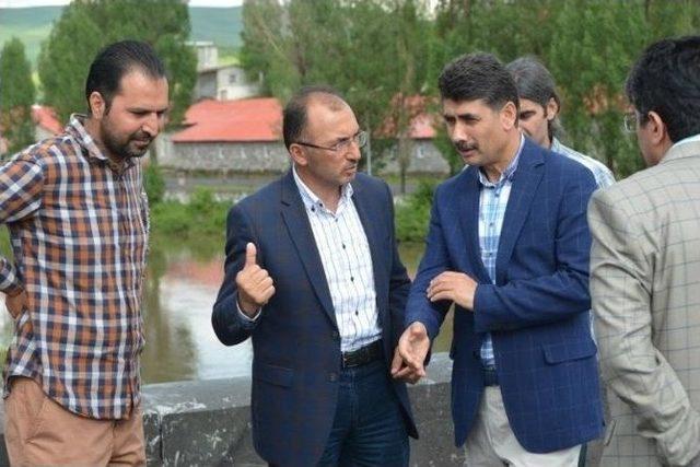 Tarihi Demir Köprü’de Onarım Çalışması Devam Ediyor