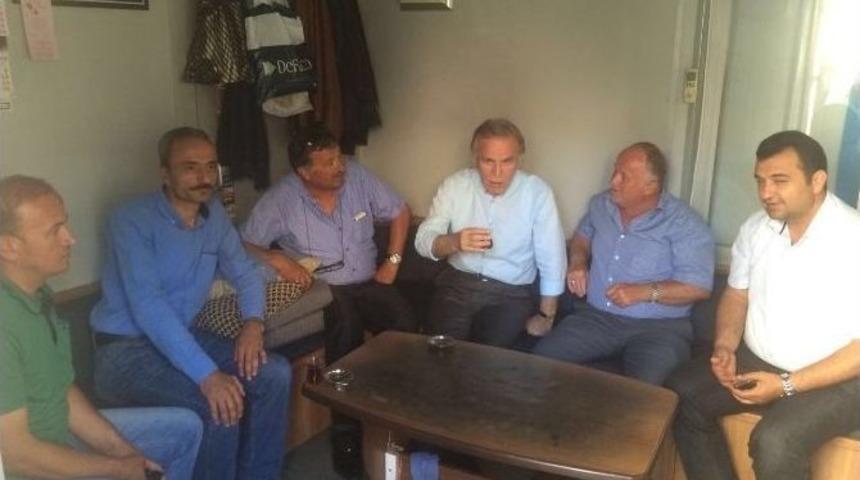 Şahin&rsquo;den Taksici Esnafına S&uuml;rpriz Ziyaret