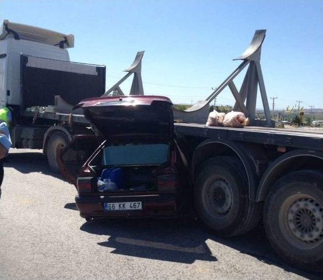 Yozgat’ta Trafik Kazası: 3 Yaralı