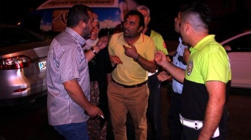 Alkoll&uuml; S&uuml;r&uuml;c&uuml; Trafik Polislerine Zor Anlar Yaşattı