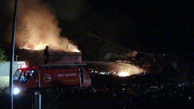 Bilecik’te Tüp Deposunun Patlaması Sonucu 1 Kişi Yaralandı