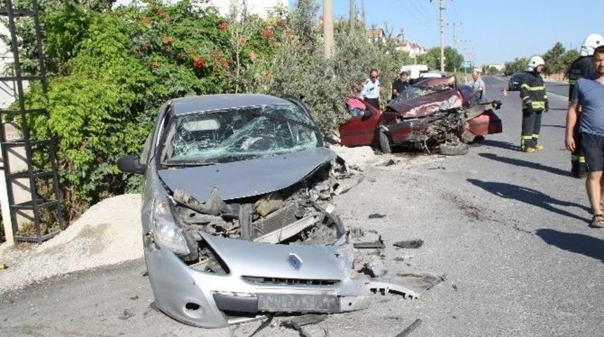 Didim&rsquo;de Kaza; 2&rsquo;si &Ccedil;ocuk 7 Yaralı