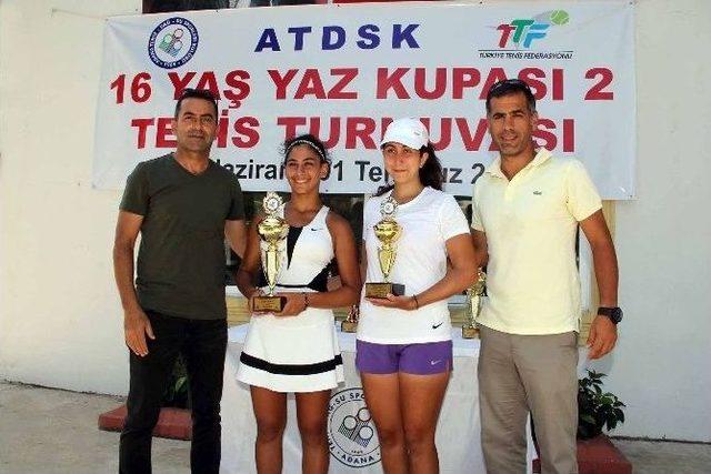 16 Yaş Yaz Kupası-2 Tenis Turnuvası Sona Erdi