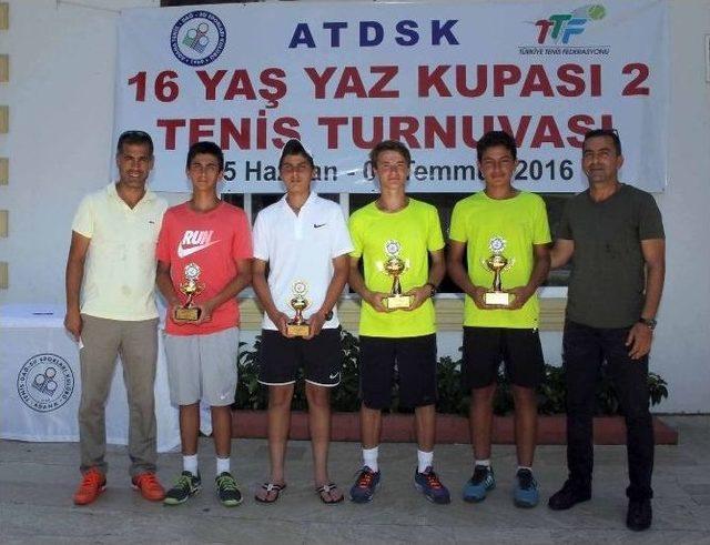 16 Yaş Yaz Kupası-2 Tenis Turnuvası Sona Erdi