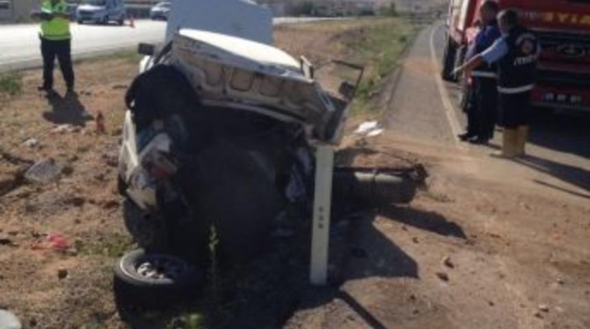 Yozgat&rsquo;ta Trafik Kazası : 1 &Ouml;l&uuml; 5 Yaralı