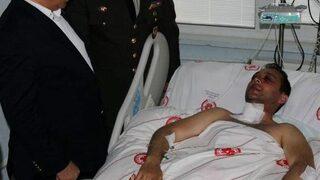 Yaralı Pilot Üsteğmen Kandemir Gata’ya Sevk Edildi