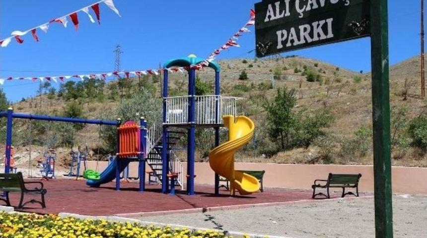 Hekimhan&rsquo;da Ali &Ccedil;avuş Parkı A&ccedil;ıldı