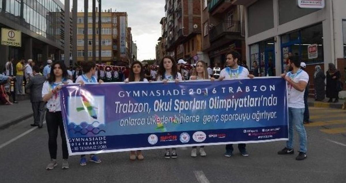 Gymnasiade 2016 Trabzon Olimpiyat Y&uuml;r&uuml;y&uuml;ş&uuml;
