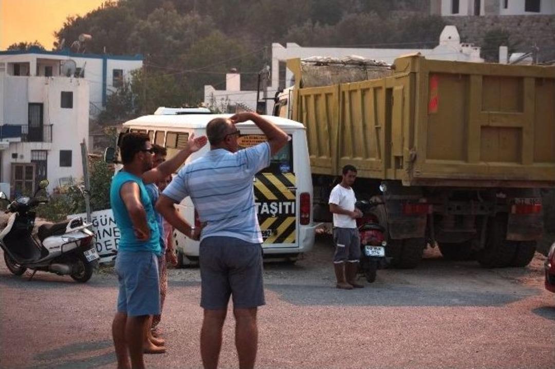 Bodrum&rsquo;daki Orman Yangını