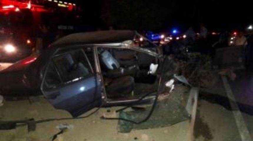 Otomobil Takla Attı: 2 Yaralı