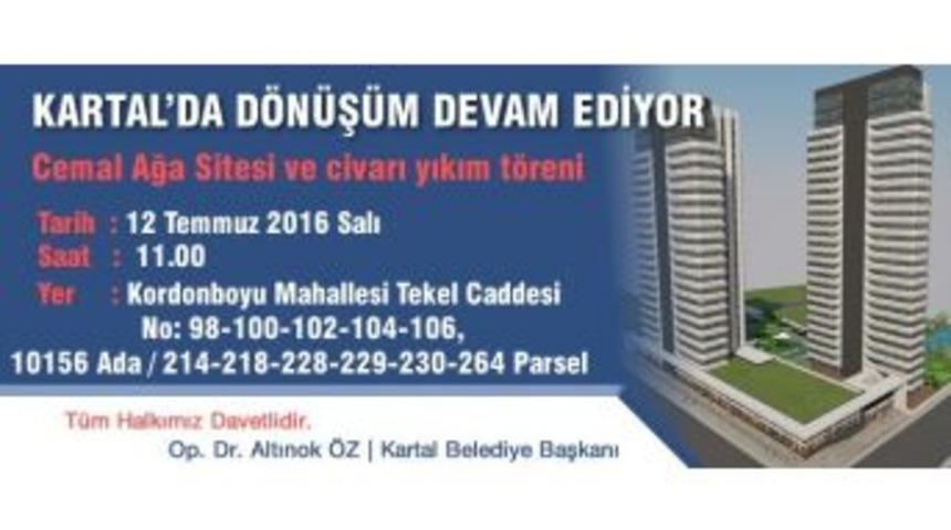 Kartal&rsquo;da D&ouml;n&uuml;ş&uuml;m Devam Ediyor